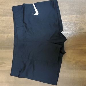 Nike dri fit spandex, black. Medium